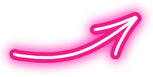 Neon Pink Arrow